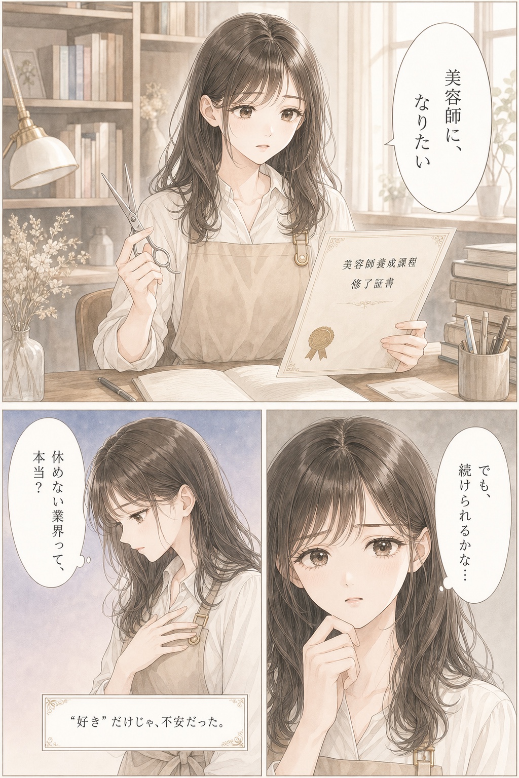 サンプル漫画 2ページ目